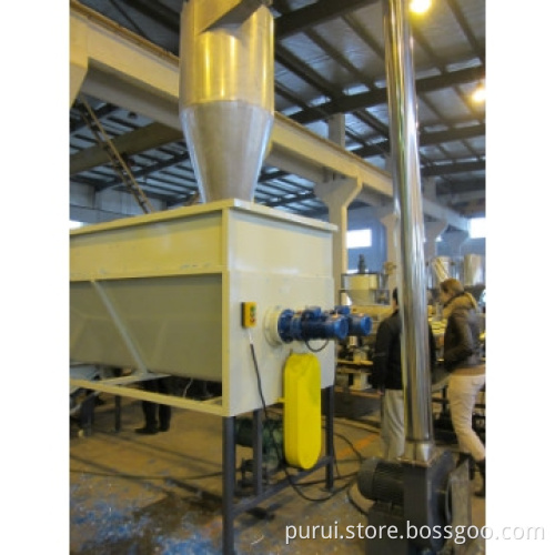 PE waste film recycling pelletizer